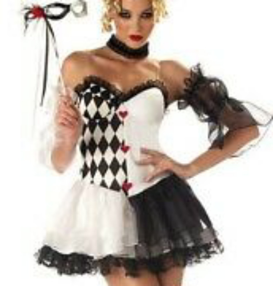 Harlequin costume size S